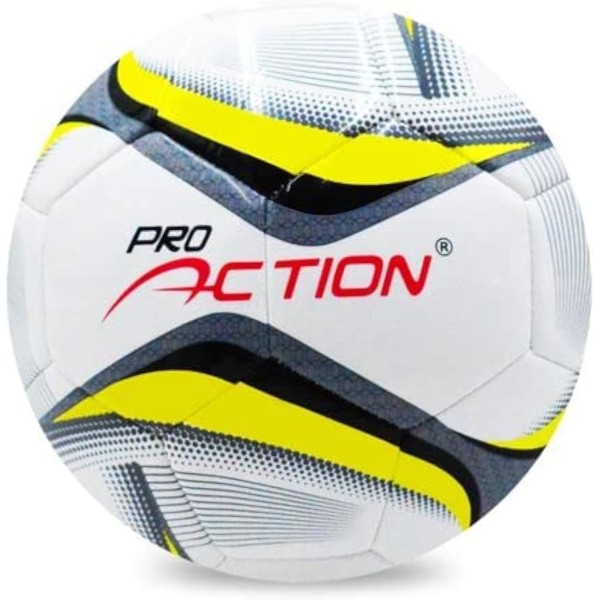 Football Pro Action White and Yellow