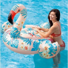 Flamingo Pool Float Blue 57559