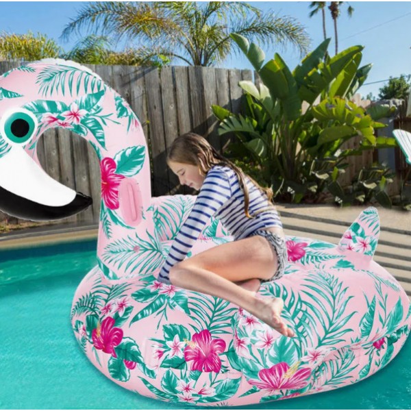Flamingo Pool Float Blue 57559 
