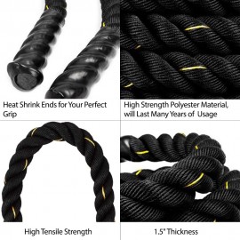 Battle Rope Nylon Black 10 Mtr 