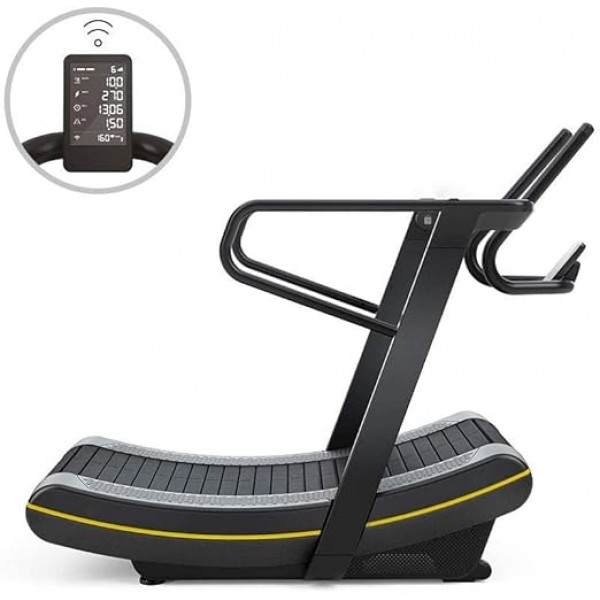  Curve Treadmill - Non-Electric Manual Treadmill for Commercial and Home 