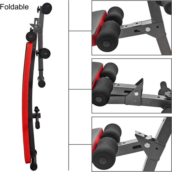 Sit Up Adjustable Workout Bench 